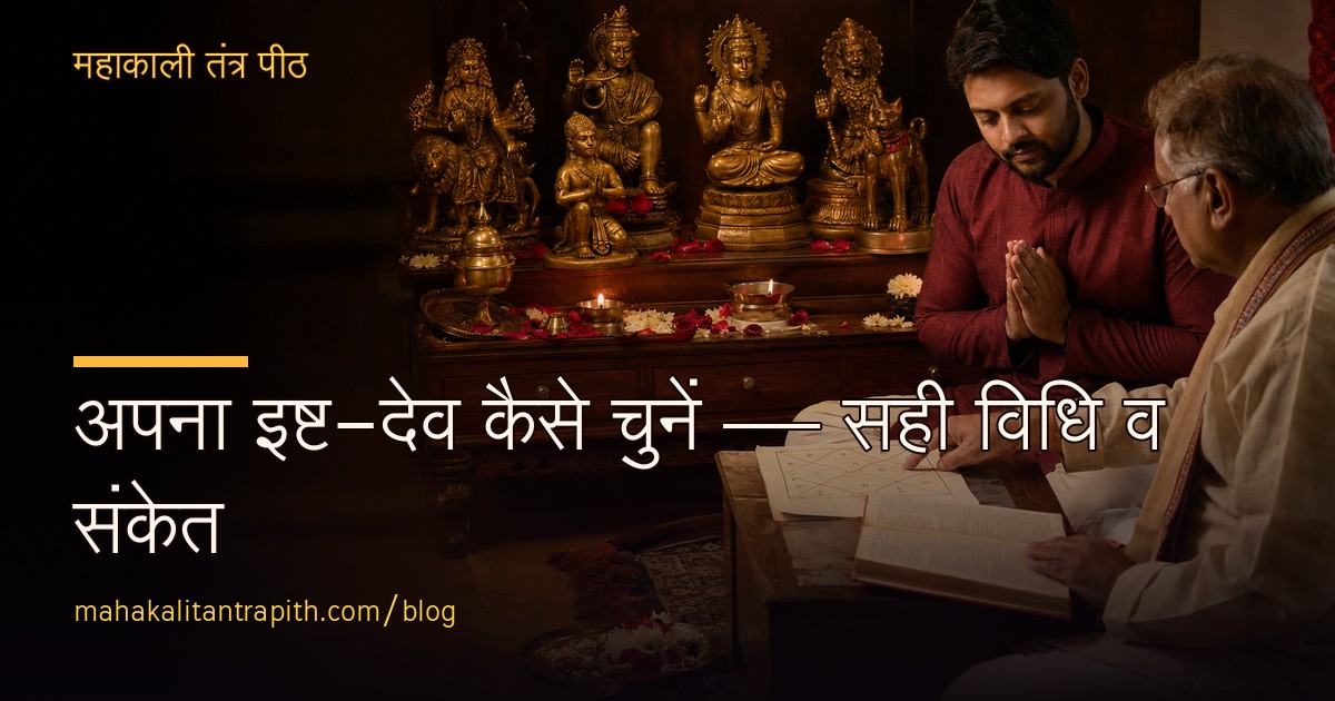 अपना इष्ट-देव कैसे चुनें — सही विधि व संकेत