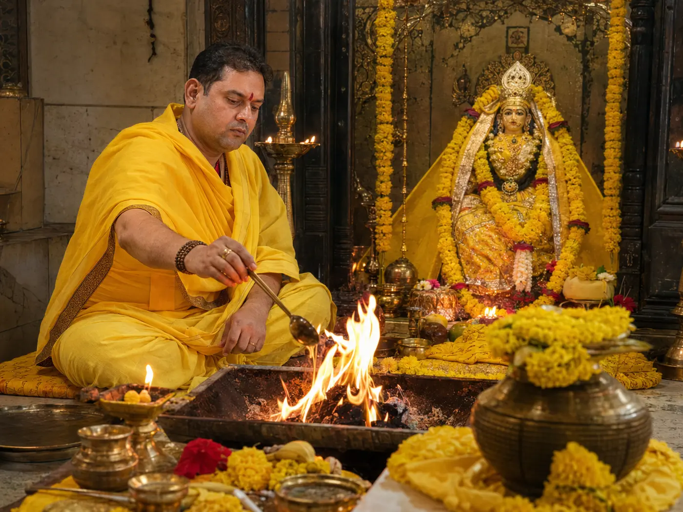 Baglamukhi Shatru-Nashak Puja — बगलामुखी शत्रु-नाशक पूजा — Mahakali Tantra Pith